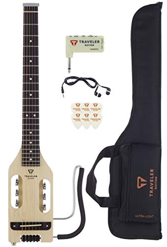 Traveler Guitar Ultra-Light Acoustic Acoustic-Electric Guitar w/ Survival Kit