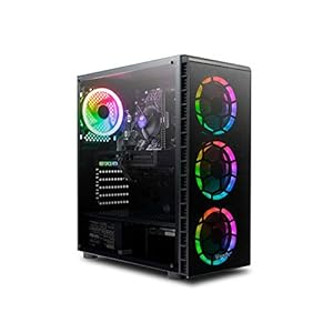 Fierce RGB Gaming PC – Intel Core i5 11400F 4.4GHz, RTX 3070 8GB, 16GB 3200MHz, 500 GB NVME M.2 SSD, Windows 11…