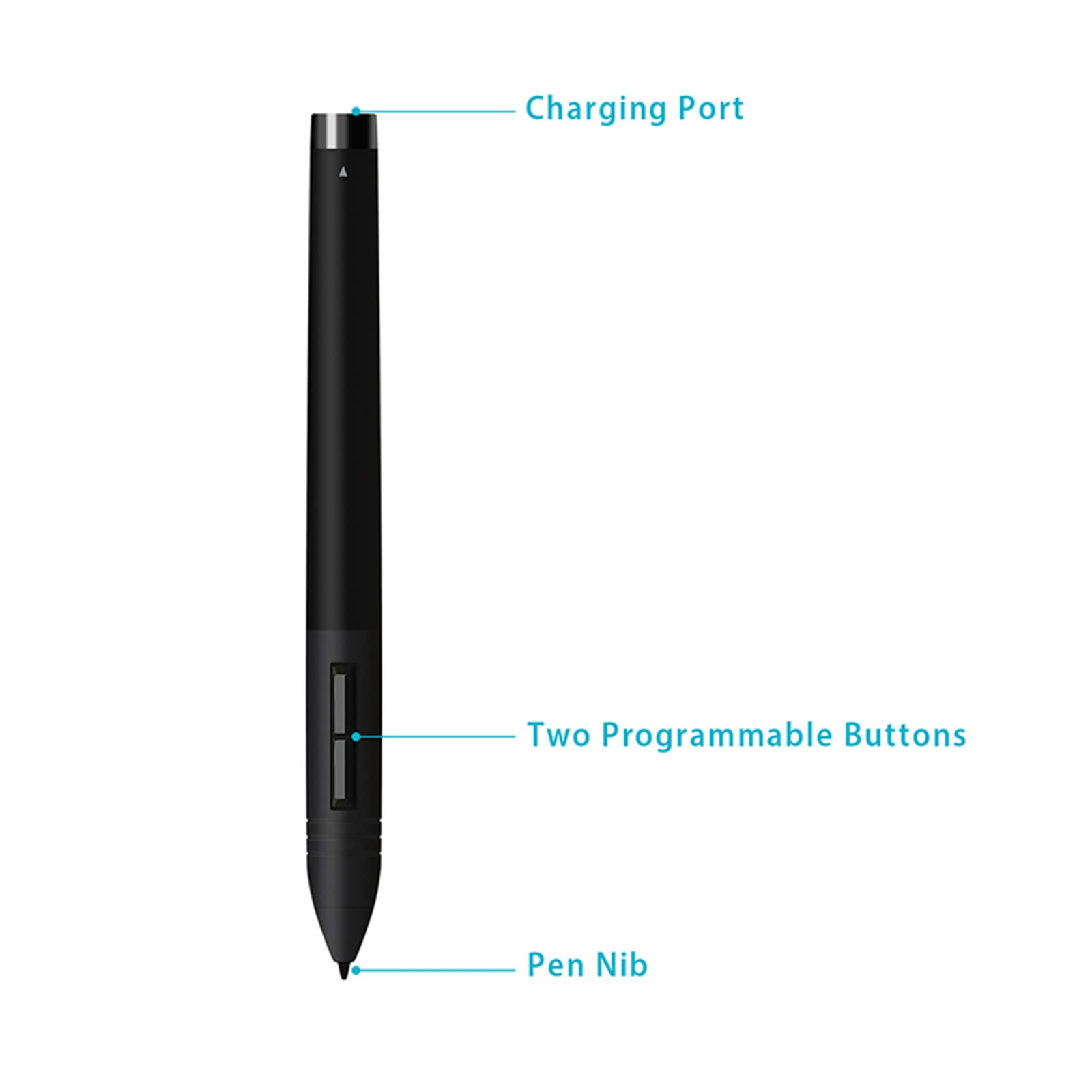Penna stilo per PEN80 penna digitale ricaricabile per tablet da disegno professionale 420 H420 NEW1060PLUS WH1409
