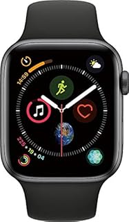 (Renewed) Apple Watch Series 4 (GPS, 44MM) - Space Gray Aluminum Case