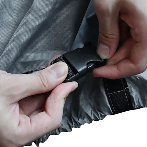 Image of munirater 16Ft Boat Cover Heavy Duty Trailerable Replacement for Jon Boat Grey