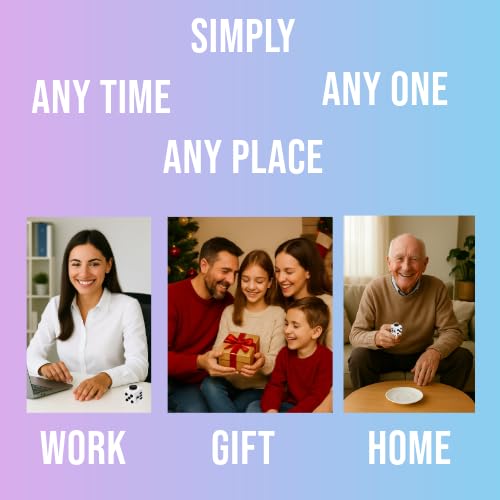 Fidget Gadget Toy – Premium Quality Stress Relief Cube Toy for Adults and Kids – Improve Focus, Relieve Anxiety, and Increase Productivity – Durable and Portable Design
