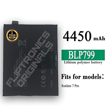 Image of BLP799 Battery for Realme X3 Pro X7 Pro Battery with 1 Year Warranty**** (U168)