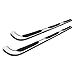 BroadfeetMotorsports SBFO-227-87Y-RP-S 3 in. Wheel to Wheel Polished Round Side Steps