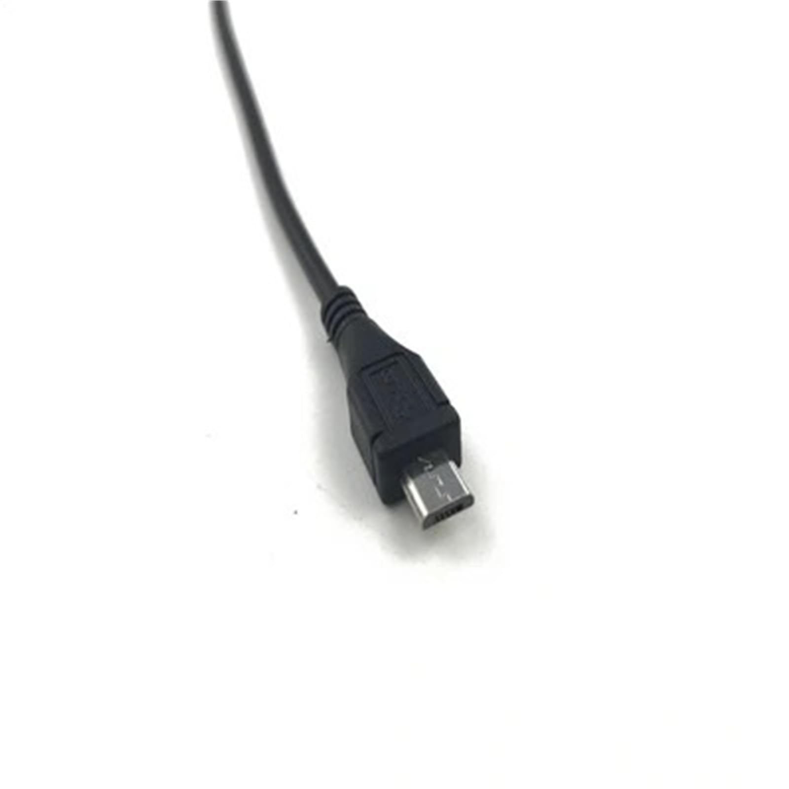 Cable mini USB macho anticaídas para solucionar problemas de carga y datos de 5 pines 2
