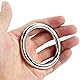 Edelstahl Penisring Cockringe Hodenringe Sexspielzeug Pleasure Penis Ring für eine Harte,Erektion,längeres Vergnügen 1 Stück,Groß (50mm)