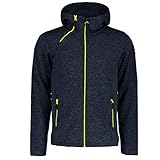 Durchgehender Reißverschluss ICEPEAK Herren APEX Strickfleece blau L