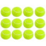 Adecuado: estas bolas de práctica de tenis no solo se pueden usar para el entrenamiento de tenis y el ejercicio diario, sino que también se pueden usar perfectamente como bolas de juguete para que su perro lindo juegue y se divierta. Ven y juega con tu amada mascota y disfruta de un tiempo relajante.