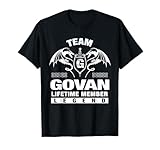 Team GOVAN - Miembro vitalicio! Idea de regalo para cualquier persona llamada GOVAN Un gracioso dicho humor. Idea de regalo genial para hombre, mujer, mamá, papá, hijo, hija, hermano, hermana, niños, niños, esposa, marido.