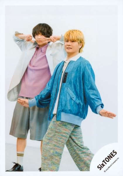 Amazon.co.jp: Six TONES 公式 生 写真（松村北斗・森本慎太郎