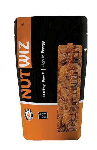 Image of Nutwiz Dried Fruits Nuts And Seeds (Golden Raisins /Munakka /Kishmish, 250g)