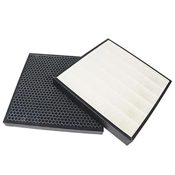 Frenchfil Replacement Filter set (Hepa & Carbon) Compatible with Livpure TruAir Purifier