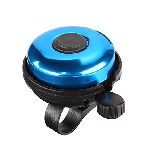 Accmor Classic Bike Bell, Aluminum Bicycle Bell, Loud Crisp Clear Sound Bicycle Bike Bell for Adults Kids