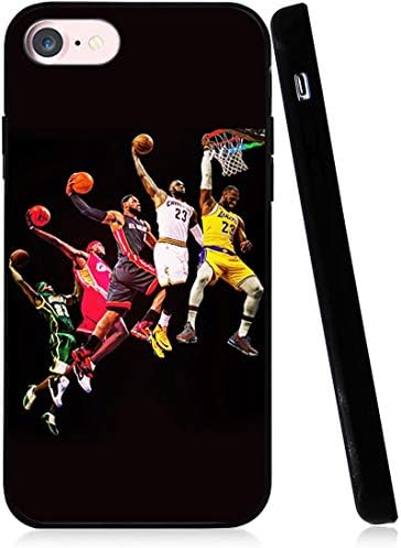 Legendary Basketball Athlete Theme Designed for iPhone 7/8/SE 2020 Case, Protective Cover Anti Scratch Premium TPU Slim Fit Soft Cover, Compatible with iPhone 4.7 inch Case (Legend-Lebron)