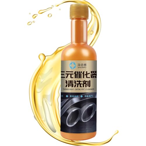 Catalytic Cleaner,Exhaust System Pipe Carbon Removal Cleaner | 120ml Emissions Test Catalytic Converter System Cleaner Rapid Induction Deposit Cleaner for Car