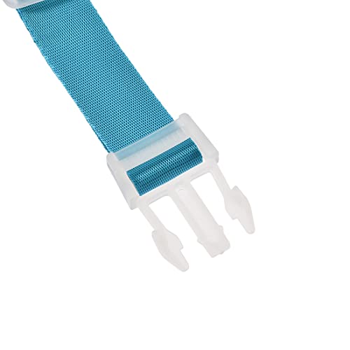 Image of uxcell Add a Bag Luggage Straps, Adjustable Suitcase Connect Belts with Buckle, Nylon Travel Packing Accessories 320x25mm, Sky Blue 3Pcs
