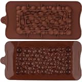 YIMINGMOLD Bubbles Break Apart Silicone Chocolate Bar Molds For Energy Bar Mold
