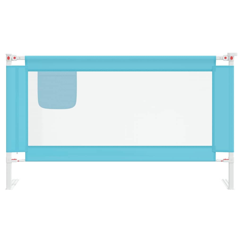 Barrera protectora para cama infantil, 140 x 25 cm, tela con altura ajustable, protección contra caídas y protección contra caídas para cuna, barrera de cama para seguridad del bebé en el