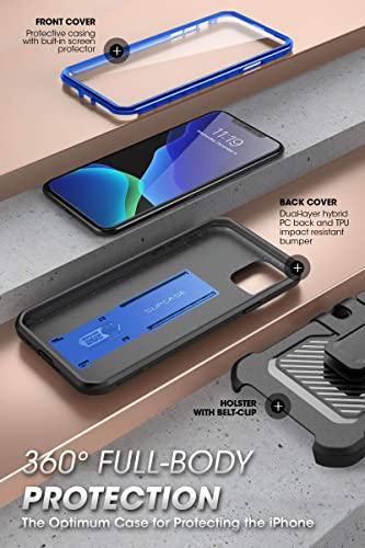 SUPCASE Capa para celular Unicorn Beetle Pro Series projetada para iPhone 11 Pro Max 6,5 polegadas (