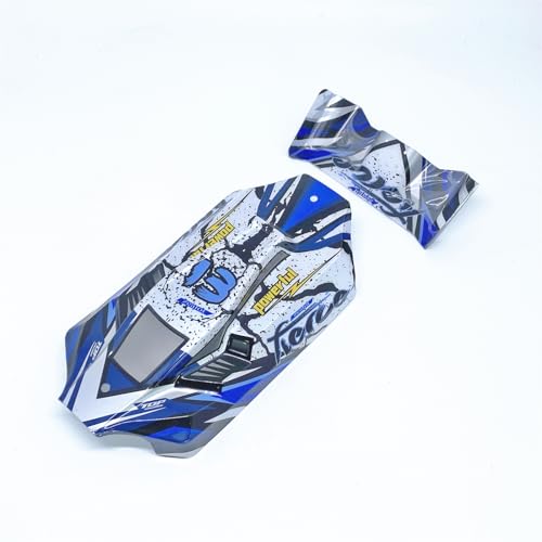 KingVal Replacement RC Car Shell Cover RC Spare Parts Compatible with WLtoys 1/12 124017 4WD RC Car