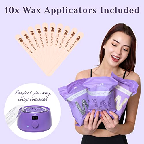 Waxxcity Hard Wax Beads 1Lb Lavender #TOP5