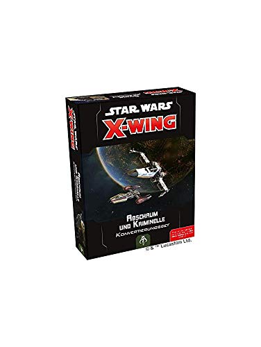 Asmodee Fantasy Flight Games FFGD4106 SW: X-Wing 2.Ed. - Abschaum Kriminelle Konvert. - Erweiterung, Experten-Spiel, Deutsch