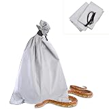 pranovo 2 Pack Cloth Snake Reptile Bag with Bite Free Pouch Corner Drawstring for Capturing Moving Transporting Hunting Catching Snakes Reptiles to Vet or Travel (16x22)