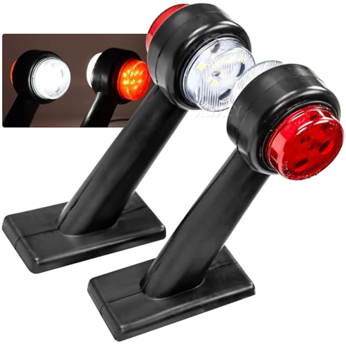 Feux de gabarit coudés LED pour caravane et camion lors des manœuvres de nuit