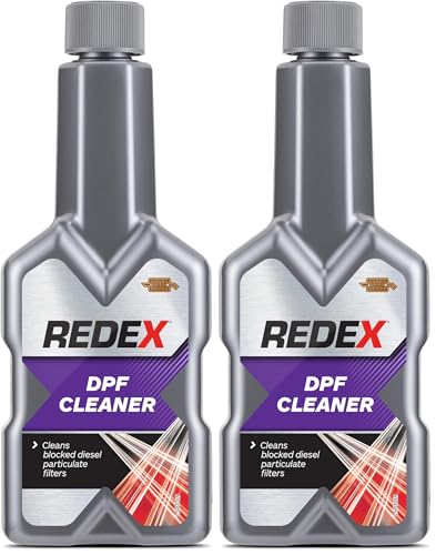 Redex DPF Cleaner Diesel, DPF Diesel Particulate Filter Cleaner To Clear Soot Blockages Quickly & Avoid Costly Repairs, DPF Cleaner To Prevent Clogging & Reduce Emissions, 250ml