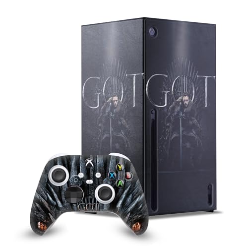 Sticker Xbox Series X Trône de Fer pour session gaming GoT