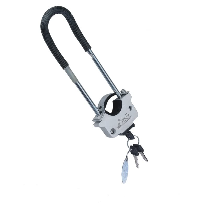 Link Aluminum Bike Lock for Front Wheel 3 Keys, Silver, Keypad (B0BSNDWRBR) Amazon Price History, Amazon Price Tracker