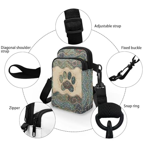 Image of Xpyiqun Small Crossbody Bag Women Phone Purses Sling Shoulder Handbag Cross Body Pouch Wallet Bags