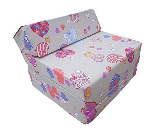Natalia Spzoo Matelas lit Fauteuil futon Pliable Pliant Choix des Couleurs - Longueur 200 cm (C901)