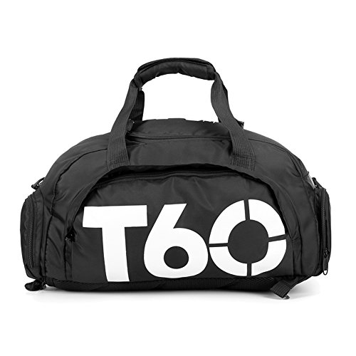 Bolsa de deportes unisex de 35  de gran capacidad  con compartimento para zapatos