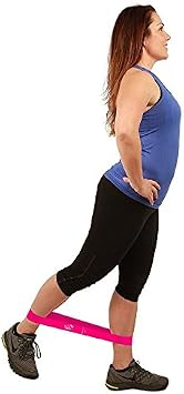 Fit Simplify 10 Inch Resistance Loop Exercise Bands, Set of 5, Assorted Colors