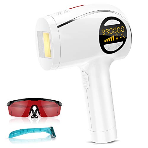 Laser Hair Removal for Women and Men,990,000 Flashes Permanent Hair Removal with Ice