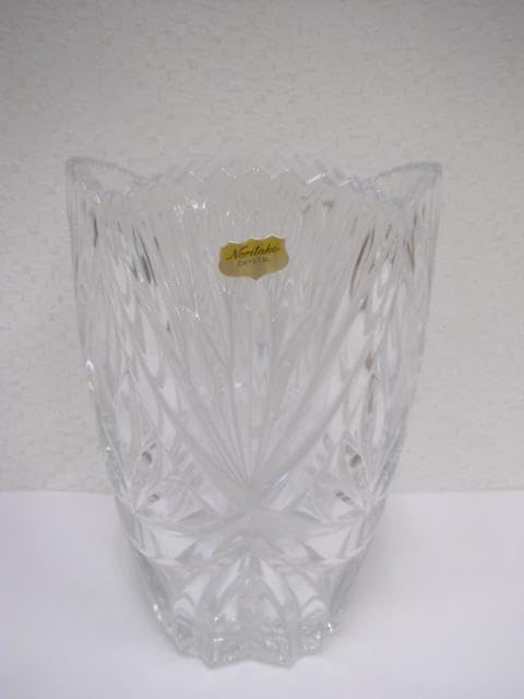 Amazon.co.jp: 77/ Noritake ノリタケ クリスタル 花瓶 フラワーベース