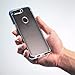 Ringke Fusion Compatible with Oneplus 5T Case Crystal Clear Minimalist Transparent PC Back TPU Bumper Drop Protection Scratch Resistant Natural Shape Protective Cover for Oneplus5T - Smoke Black
