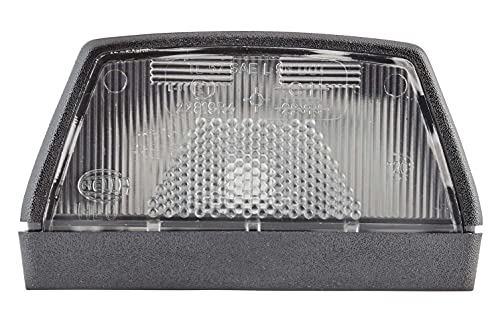 HELLA 2KA 003 389-081 Kennzeichenleuchte - Kennzeichenbeleuchtung - Anhänger - Halogen - Anbau/PG-Verschraubung - ECE/ADR/GGVS - links/rechts