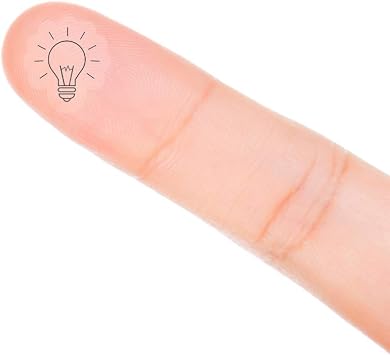 Light Bulb Planner Stickers, 120 Clear Bright Lightbulb Labels Scrapbooking Crafting Stickers