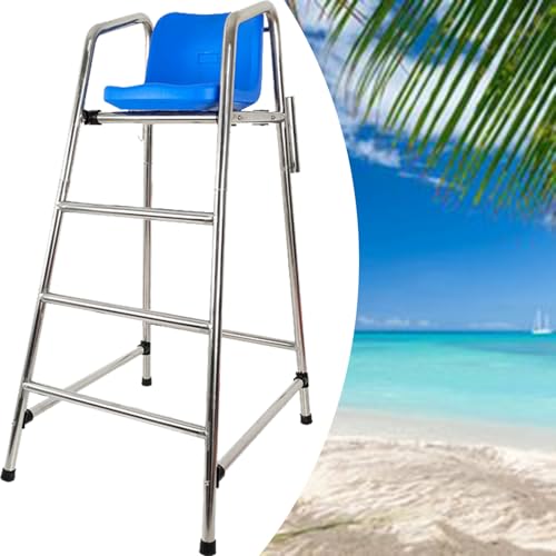 Chaise de sauveteur portable pour piscine et terrasse de jardin conviviale