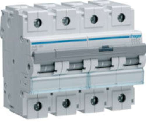 Hager Serie HM – Automatischer Leitungsschutzschalter Serie – HM curva-c 50 kA 4-polig 50 A