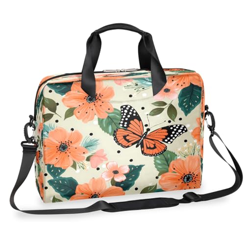 Maletín Vintage Floral para Laptop 16 Pulgadas miniatura 1