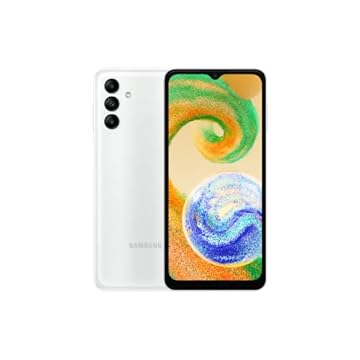 Samsung Galaxy A04s 64GB 4G Wi-Fi Tela 6.5'' Dual Chip 4GB RAM Câmera Tripla + Selfie 5MP Bateria de 5000mAh - Branco