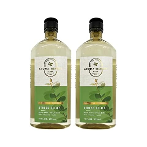 Bath and Body Works Stress Relief Shower Gel Cover