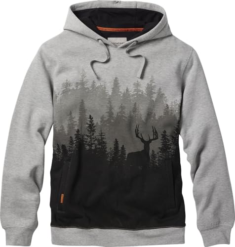 Image of Legendary Whitetails Mens Printed Hoodie Pullover Hooded Sweatshirt