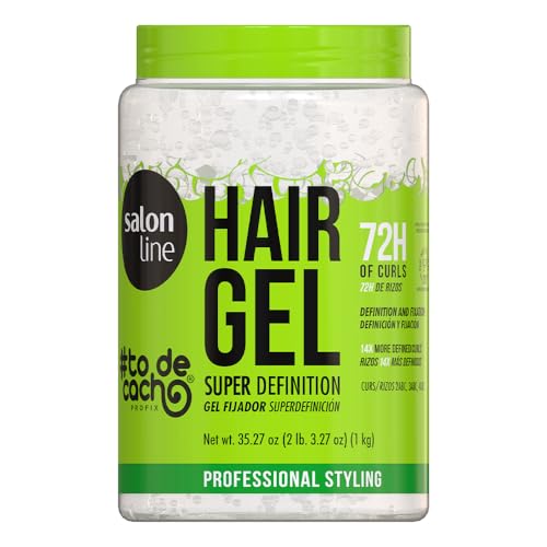 Salon Line, Gelatina Capilar, ToDeCacho, Super Definição, Vegano - Cabelos Ondulados, Cacheados e Crespos, 1 Kg