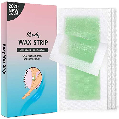 40 Strips Wax Strips,Hair Removal Wax Strips for Arms, Legs, Underarm Hair, Eyebrow, Bikin and Brazilian Bikini Women