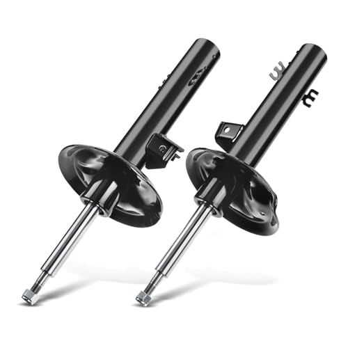 EIDZADK 2pcs Suspension Shock Absorber Strut Set Front Left Driver and Right Passenger Side Black E83 for BMW X3 2.5i 2004-2005 & 3.0i 2004-2006 & 3.0si 2007-2008 & xDrive30i 2009-2010
