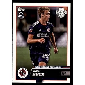 2023 Topps # 50 22 Under 22 Noel Buck New England Revolution (Card) NM/MT New England Revolution